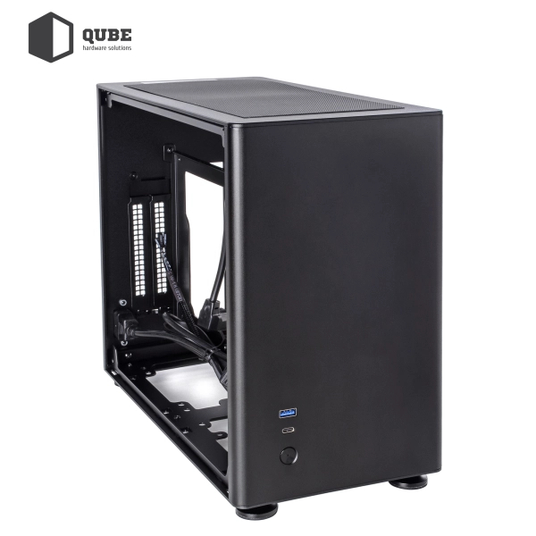 Obudowa QUBE A4 Black (QBA4I_WBNU3) cena - zdjęcie 2