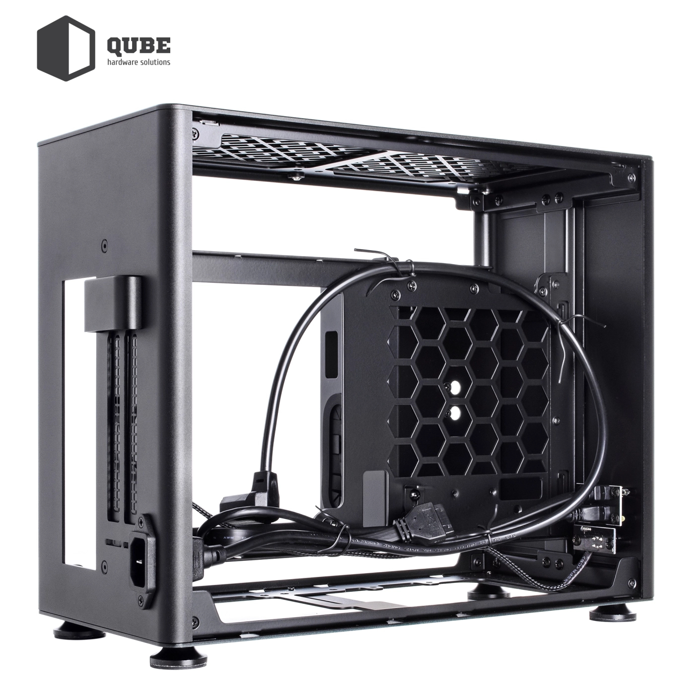 Obudowa QUBE A4 Black (QBA4I_WBNU3) cena - zdjęcie 5