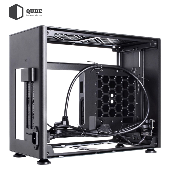 Obudowa QUBE A4 Black (QBA4I_WBNU3) cena - zdjęcie 5