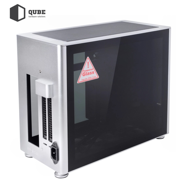 Obudowa QUBE A4 Silver (QBA4I_WSNU3) cena - zdjęcie 1