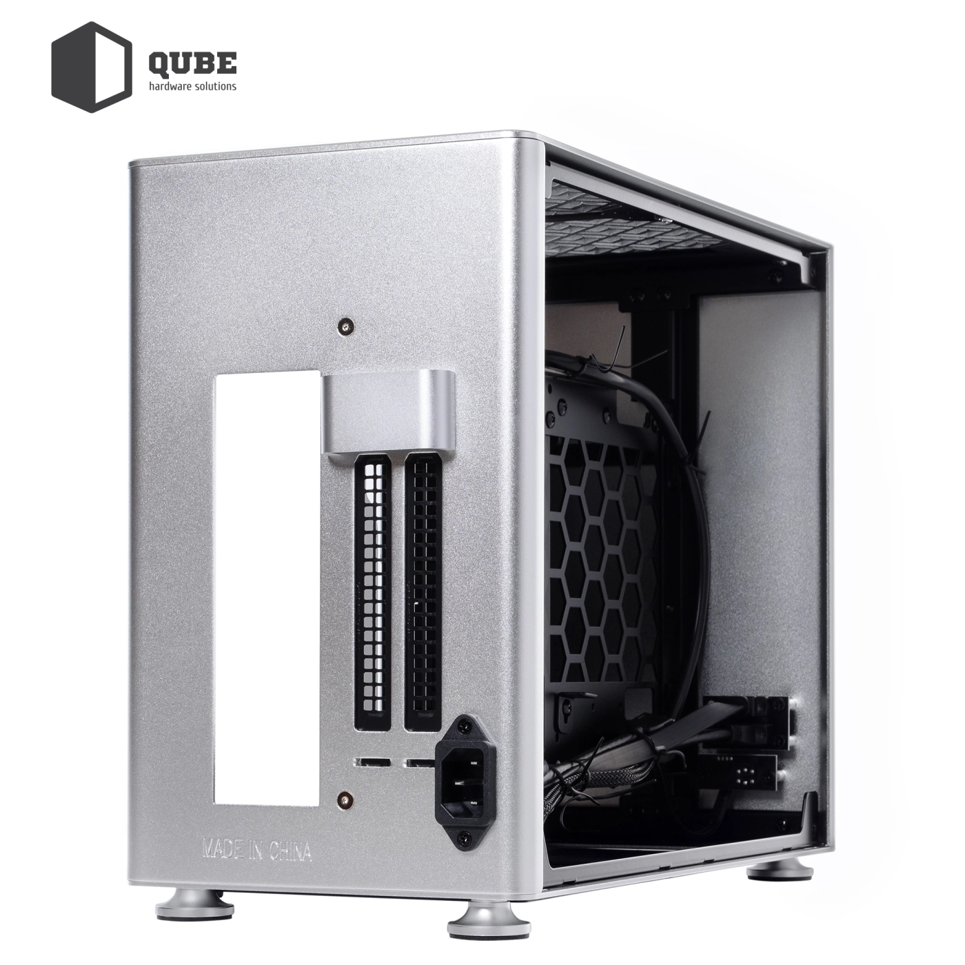 Obudowa QUBE A4 Silver (QBA4I_WSNU3) cena - zdjęcie 5