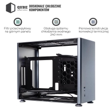 Obudowa QUBE A4 Silver (QBA4I_WSNU3) cena - zdjęcie 9