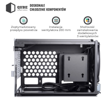 Obudowa QUBE V8 Gray (QBV8D_FBNU3) cena - zdjęcie 12
