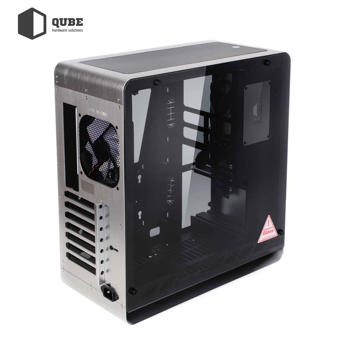 Obudowa QUBE HAWK Silver (QBX4A_WSNU3) cena - zdjęcie 1