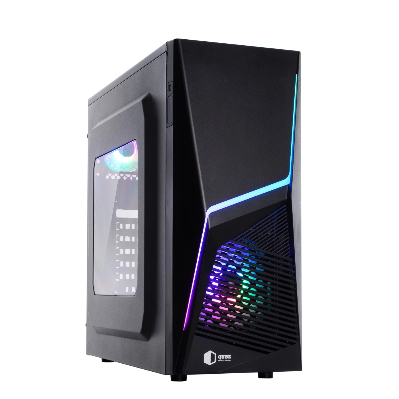 Obudowa QUBE FLASH Black (FLASH_W3NU3) cena - zdjęcie 0