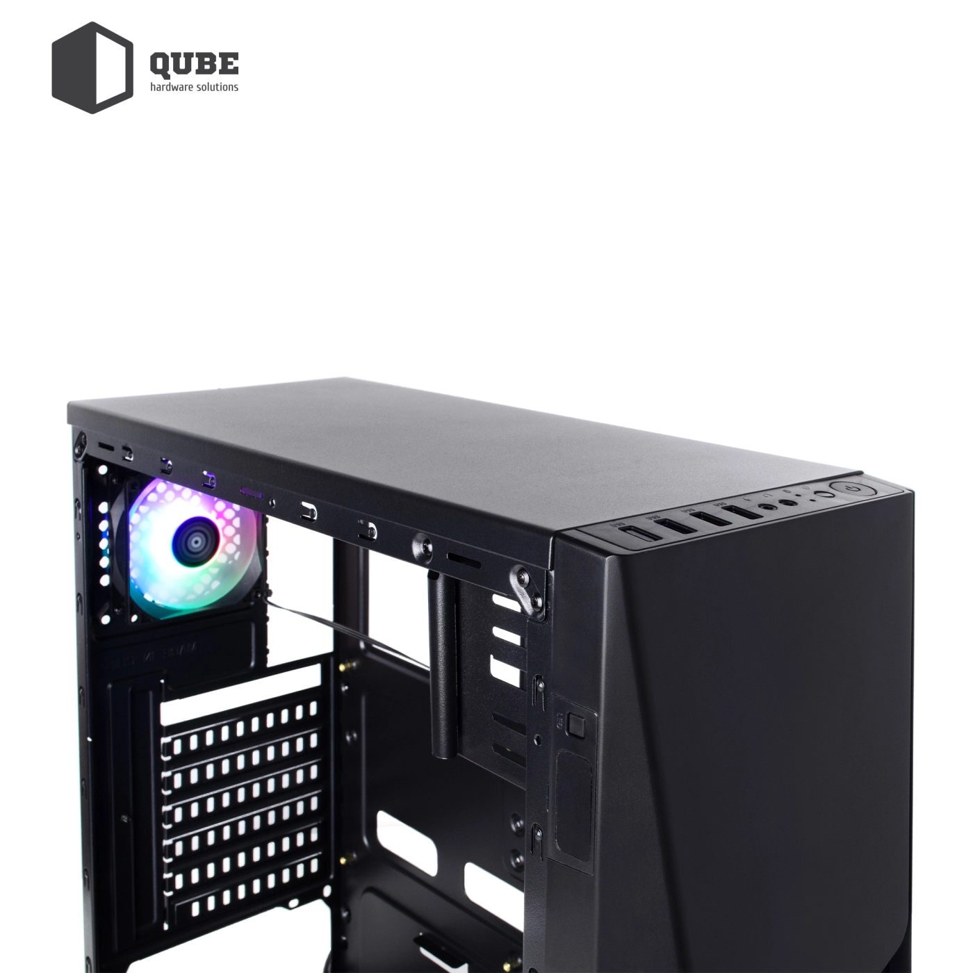 Obudowa QUBE FLASH Black (FLASH_W3NU3) cena - zdjęcie 1