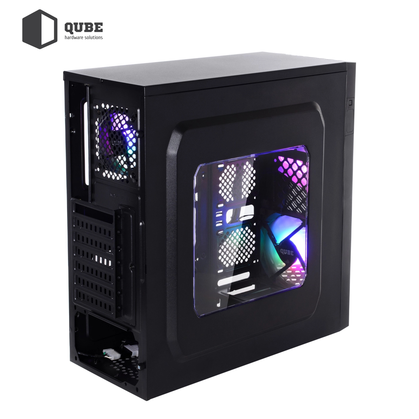 Obudowa QUBE FLASH Black (FLASH_W3NU3) cena - zdjęcie 2