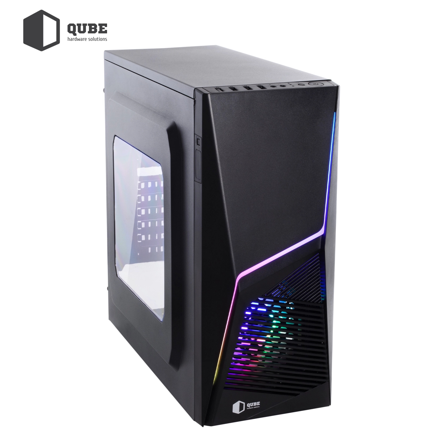 Obudowa QUBE FLASH Black (FLASH_W3NU3) cena - zdjęcie 3