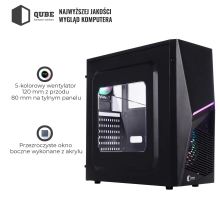 Obudowa QUBE FLASH Black (FLASH_W3NU3) cena - zdjęcie 12