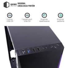 Obudowa QUBE FLASH Black (FLASH_W3NU3) cena - zdjęcie 14