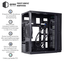 Obudowa QUBE QBC01 (QBC01_MBNU3) cena - zdjęcie 8