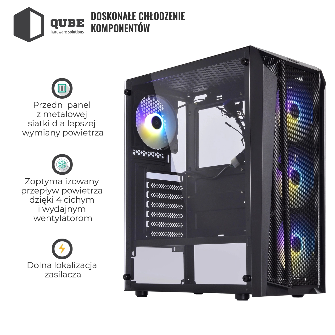 Obudowa QUBE BOREY (BOREY_F5NU3) cena - zdjęcie 8