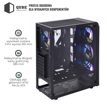 Obudowa QUBE BOREY (BOREY_F5NU3) cena - zdjęcie 9