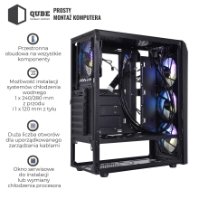 Obudowa QUBE BOREY (BOREY_F5NU3) cena - zdjęcie 10