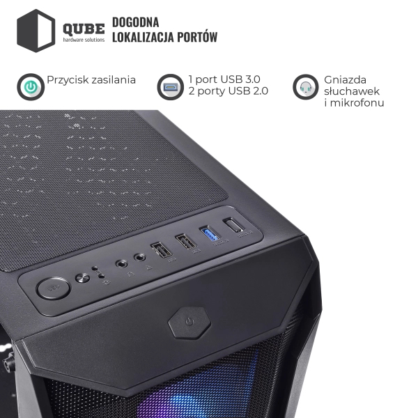 Obudowa QUBE BOREY (BOREY_F5NU3) cena - zdjęcie 12