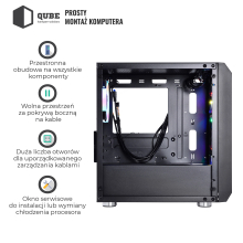Obudowa QUBE NEPTUNE mini (QB08N_FC5U3) cena - zdjęcie 4