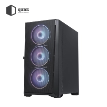 Obudowa QUBE MESH no PSU (MESH_FMNU3) cena - zdjęcie 1