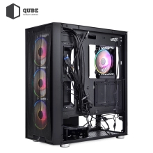 Obudowa QUBE GALAXY RGB Black (GALAXY_FCNU3) cena - zdjęcie 5
