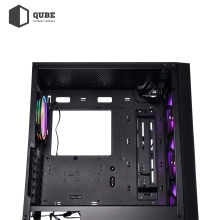 Obudowa QUBE GALAXY RGB Black (GALAXY_FCNU3) cena - zdjęcie 6