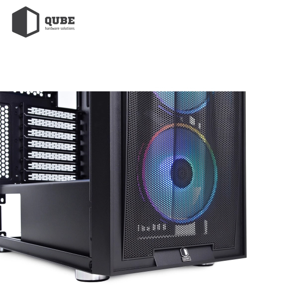 Obudowa QUBE GALAXY RGB Black (GALAXY_FCNU3) cena - zdjęcie 8
