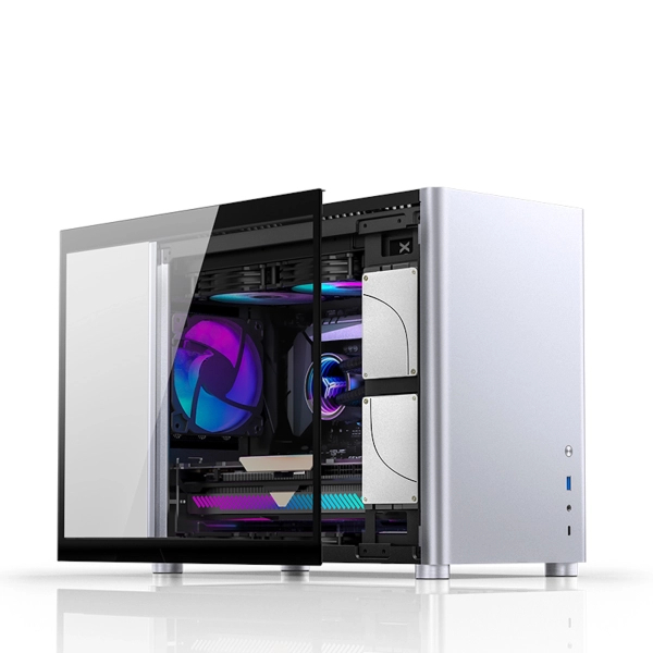 Obudowa JONSBO D30 Aluminum Silver cena - zdjęcie 1