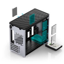 Obudowa JONSBO D30 Aluminum Silver cena - zdjęcie 8