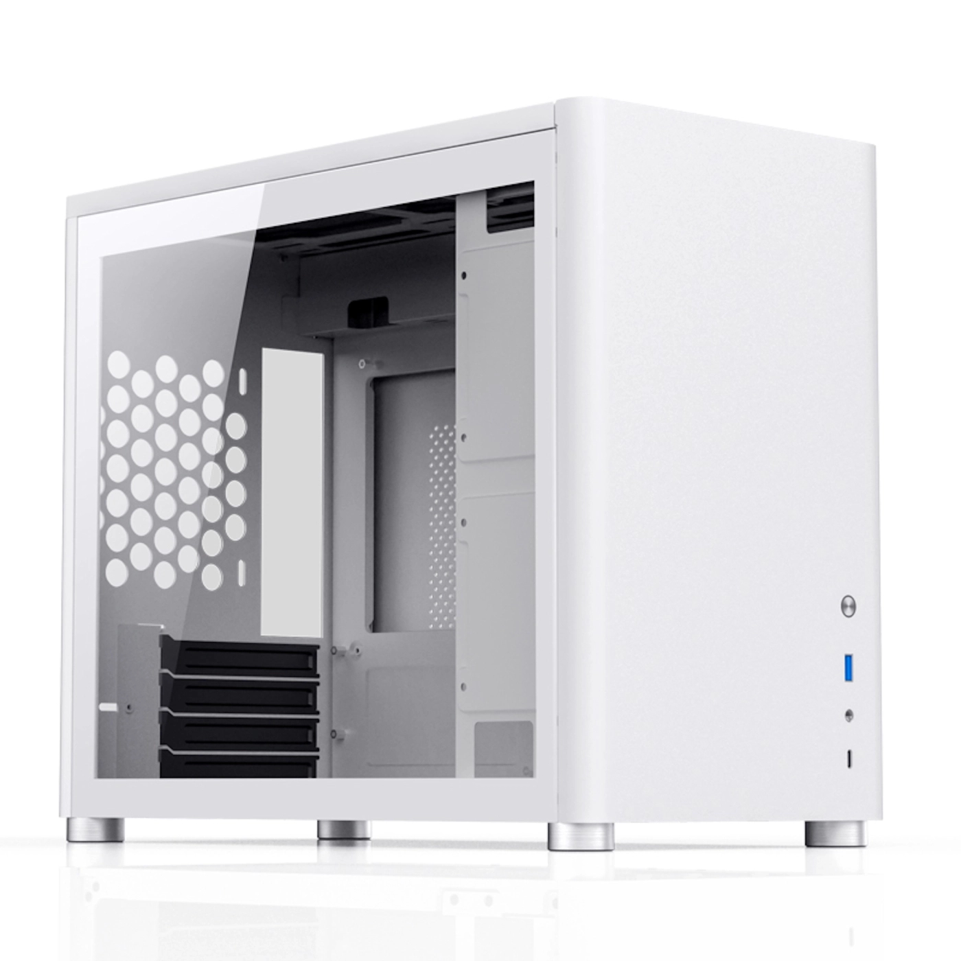 Obudowa JONSBO D30 Aluminum White cena - zdjęcie 0