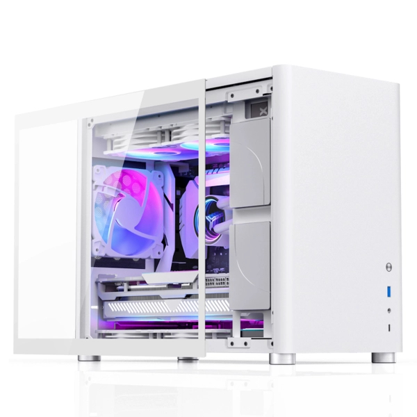 Obudowa JONSBO D30 Aluminum White cena - zdjęcie 1