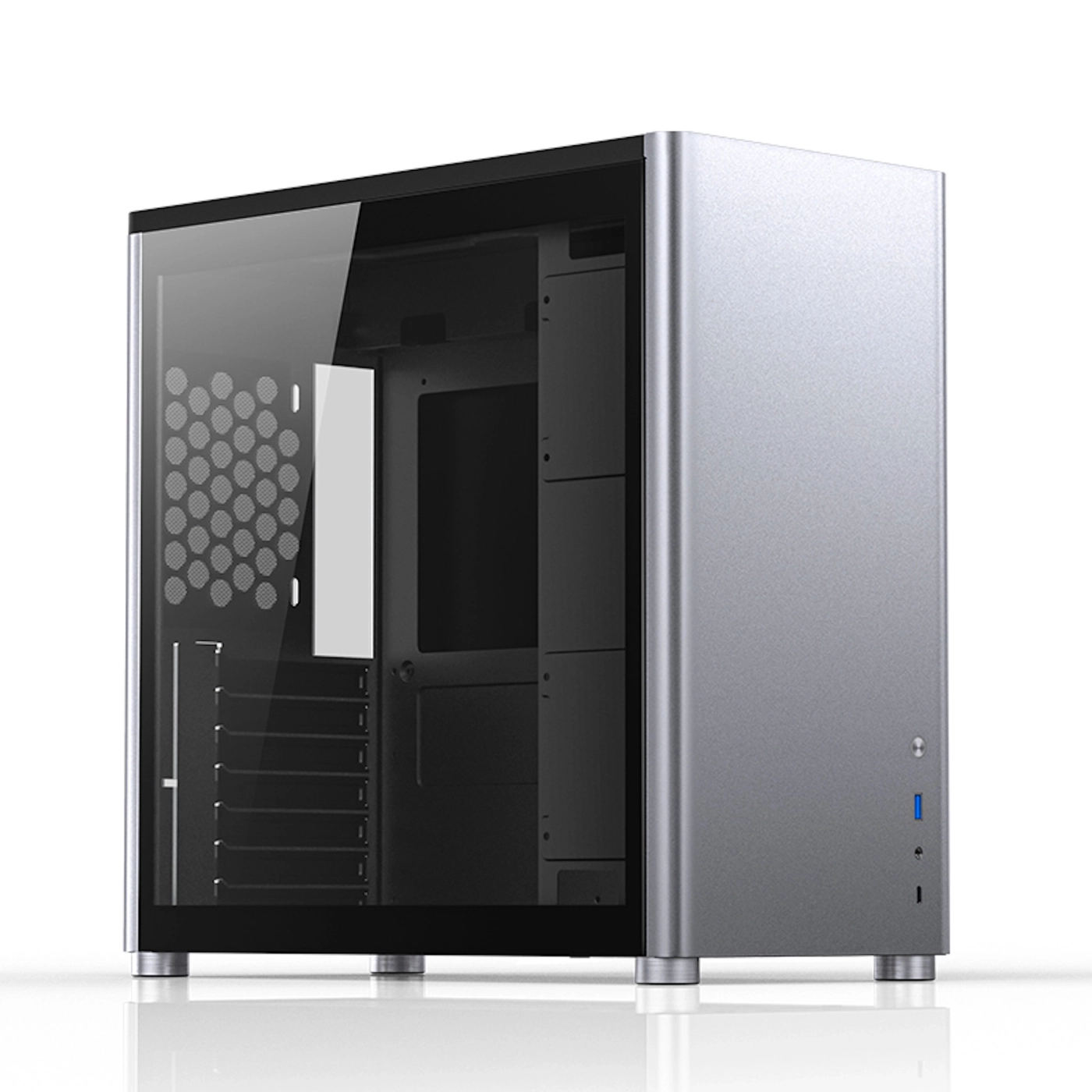 Obudowa JONSBO D40 Aluminum Silver cena - zdjęcie 0