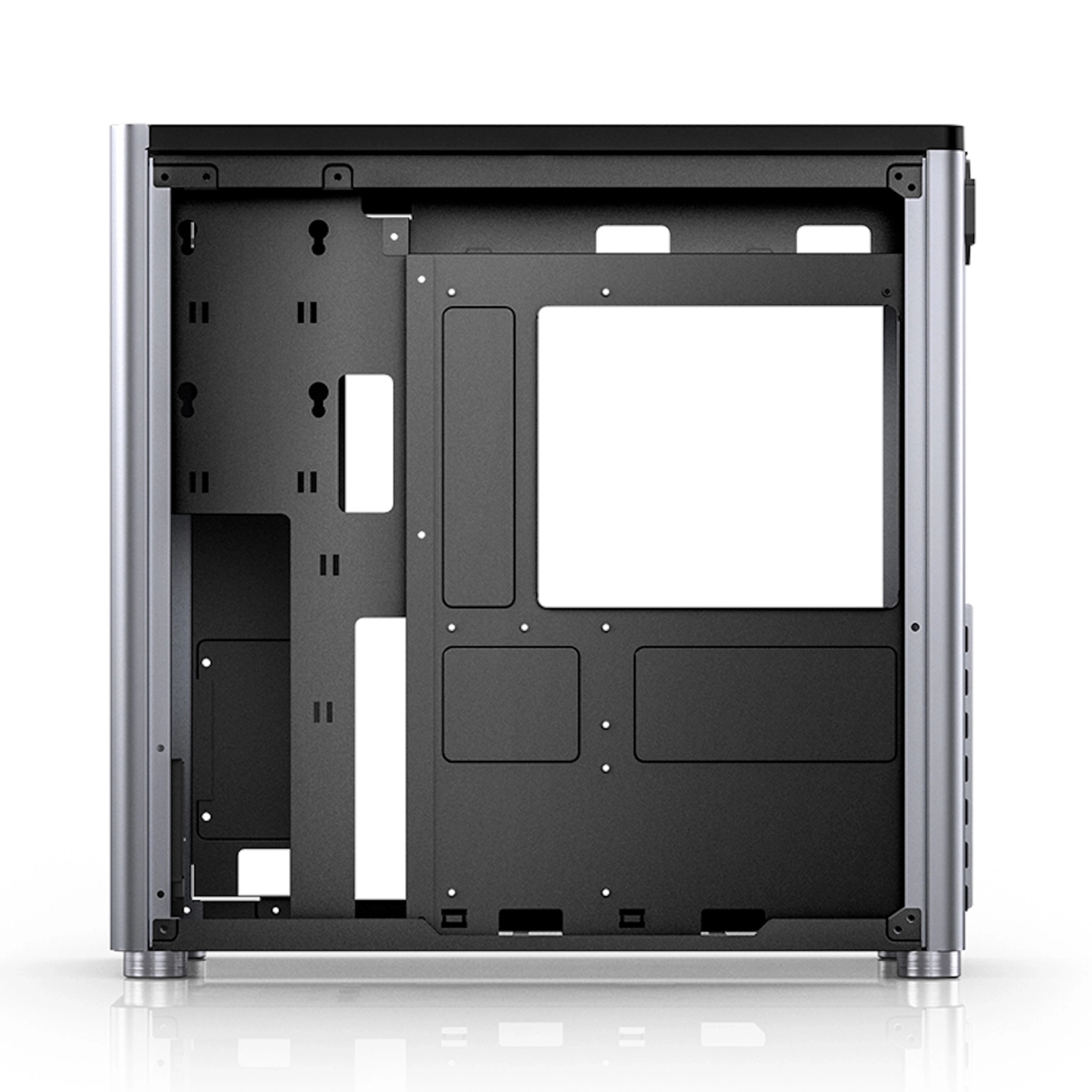 Obudowa JONSBO D40 Aluminum Silver cena - zdjęcie 5