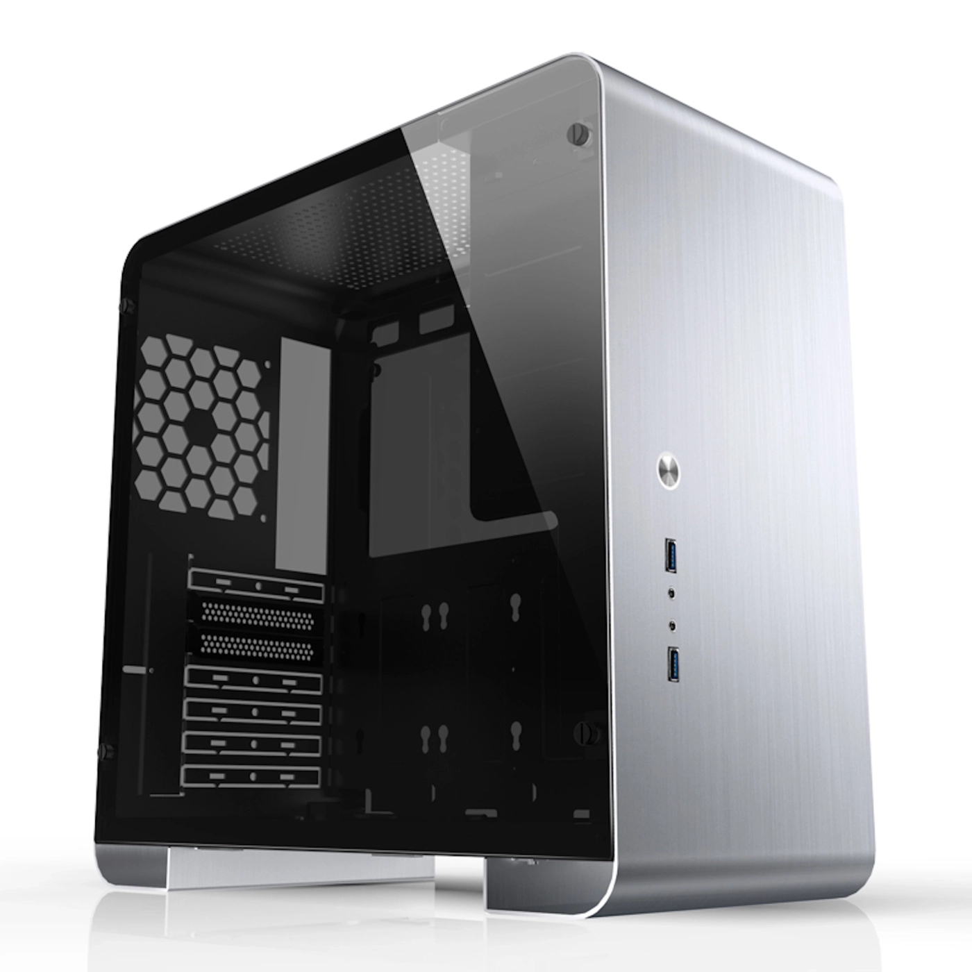 Obudowa JONSBO U4 PLUS Aluminium Silver cena - zdjęcie 0