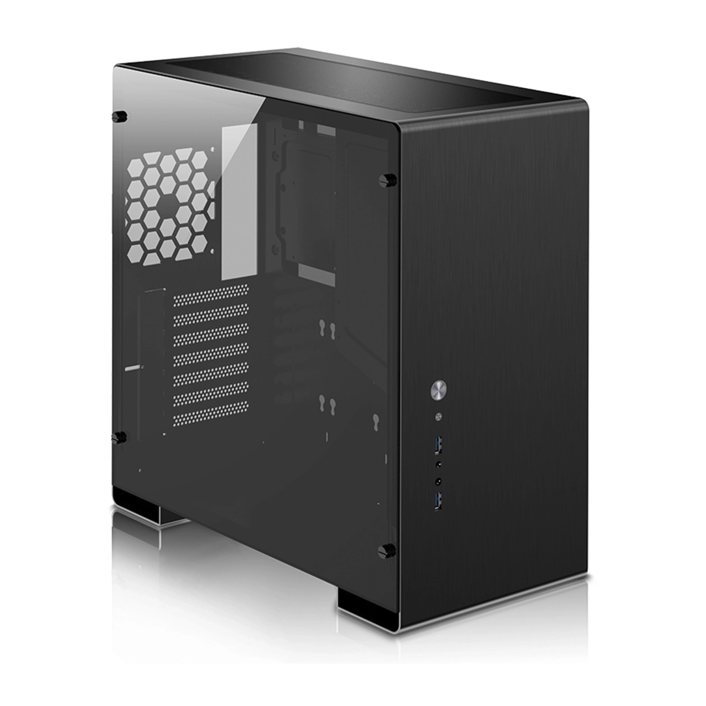 Obudowa JONSBO U5 Aluminum Black cena - zdjęcie 5