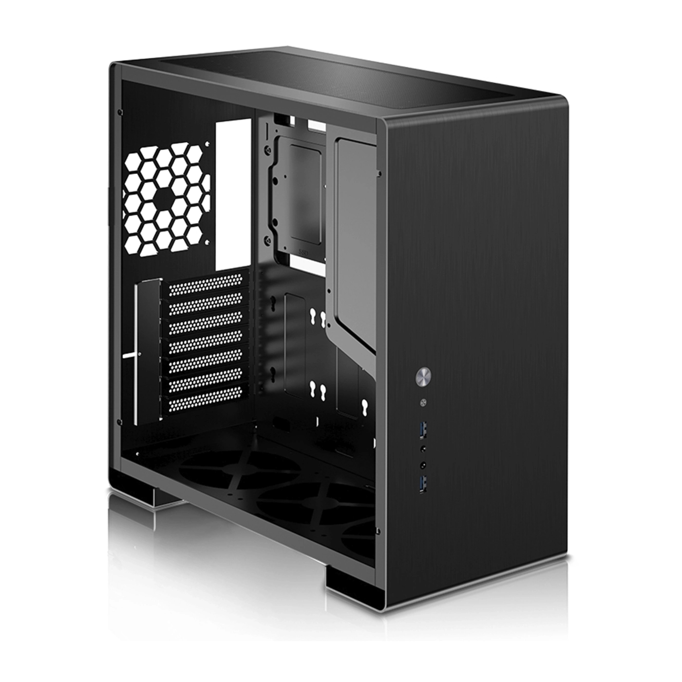 Obudowa JONSBO U5 Aluminum Black cena - zdjęcie 6