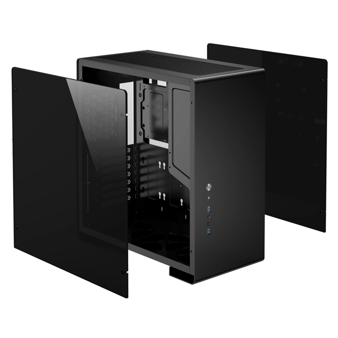 Obudowa JONSBO U5 Aluminum Black cena - zdjęcie 9