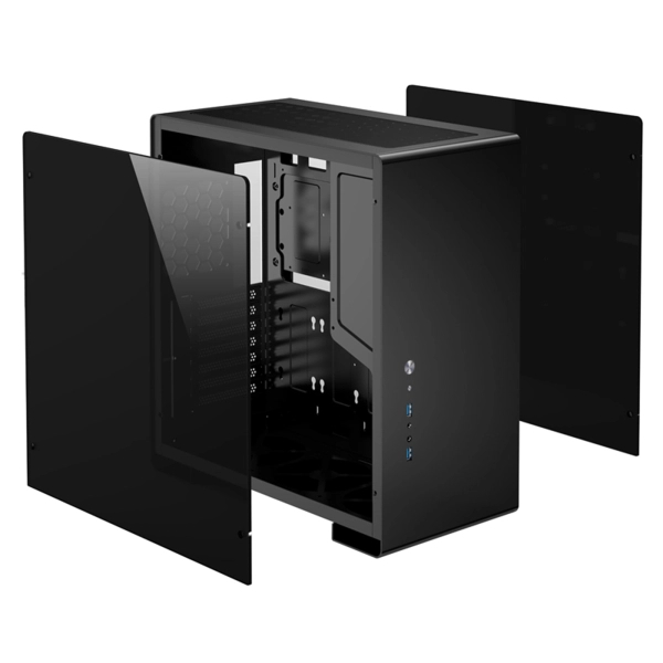 Obudowa JONSBO U5 Aluminum Black cena - zdjęcie 9