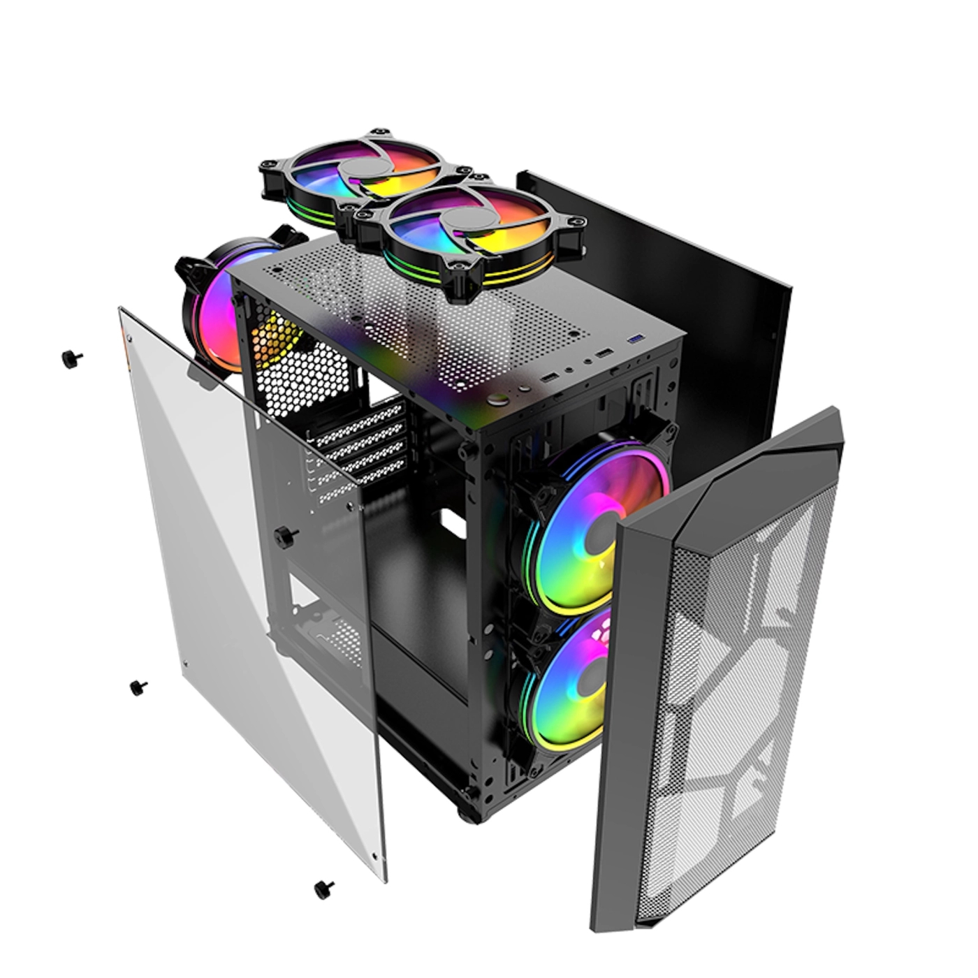Obudowa QUBE WIND Black (WIND_FMNU3) cena - zdjęcie 6