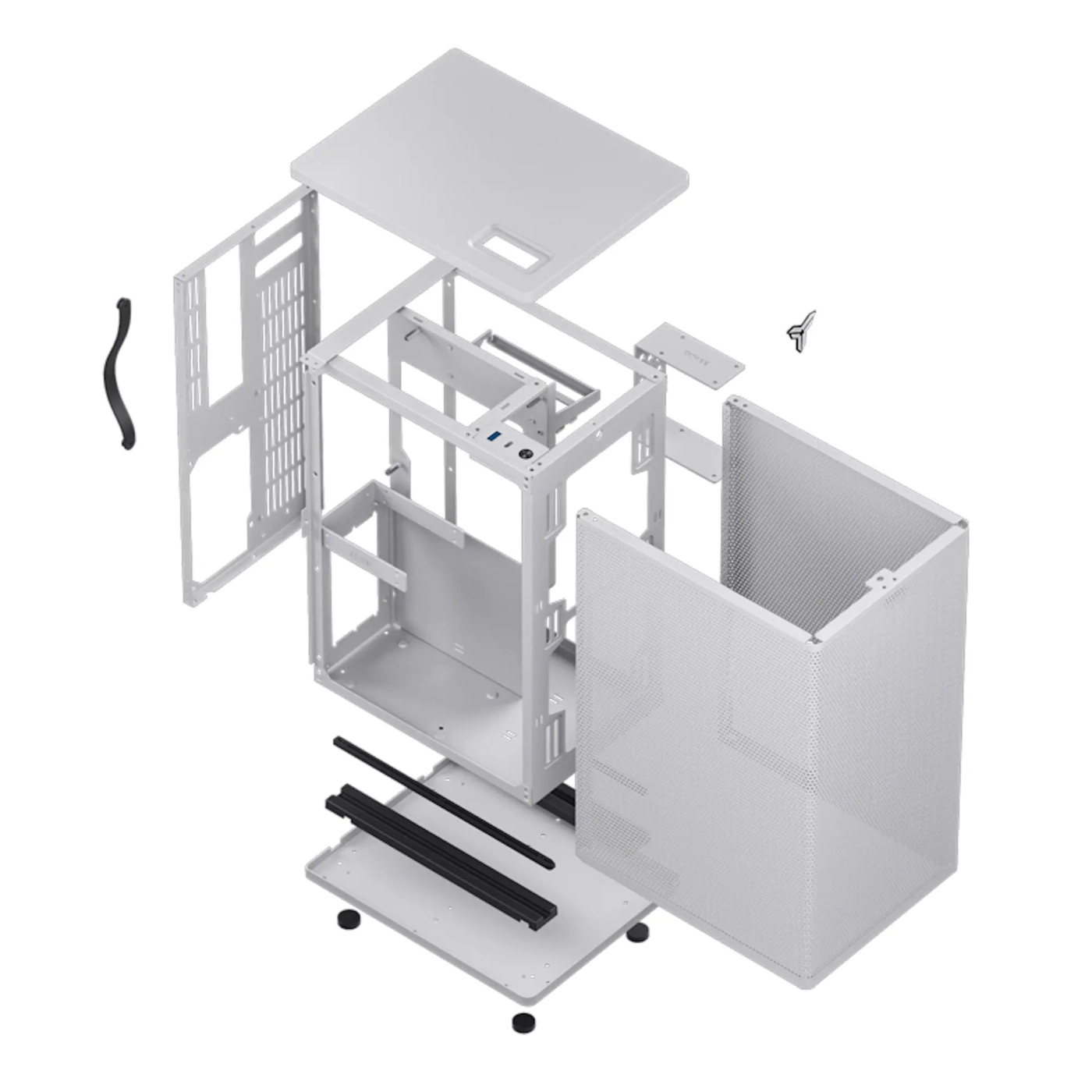 Obudowa JONSBO VR3 White cena - zdjęcie 14