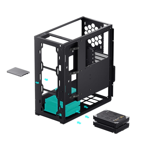 Obudowa JONSBO VR4 Black cena - zdjęcie 7