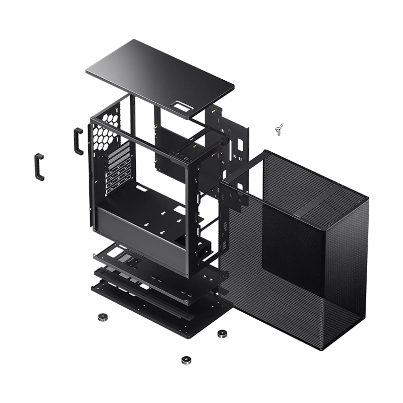 Obudowa JONSBO VR4 Black cena - zdjęcie 13