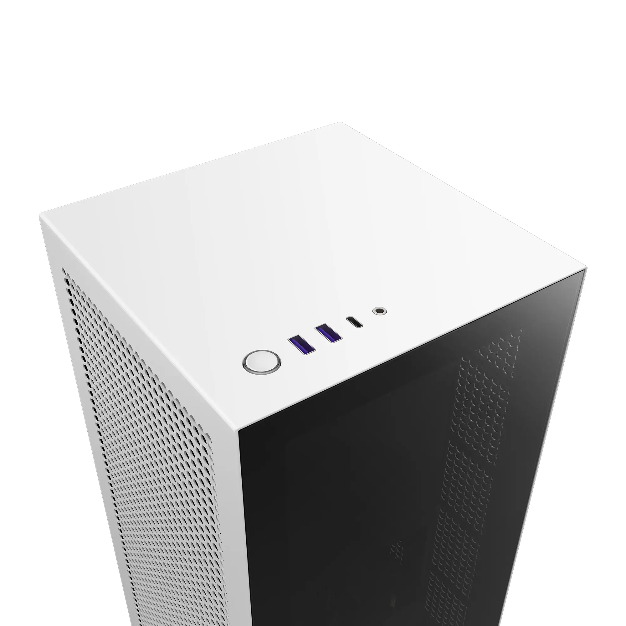 Obudowa NZXT H1 MATTE WHITE (CA-H16WR-W1-EU) cena - zdjęcie 4
