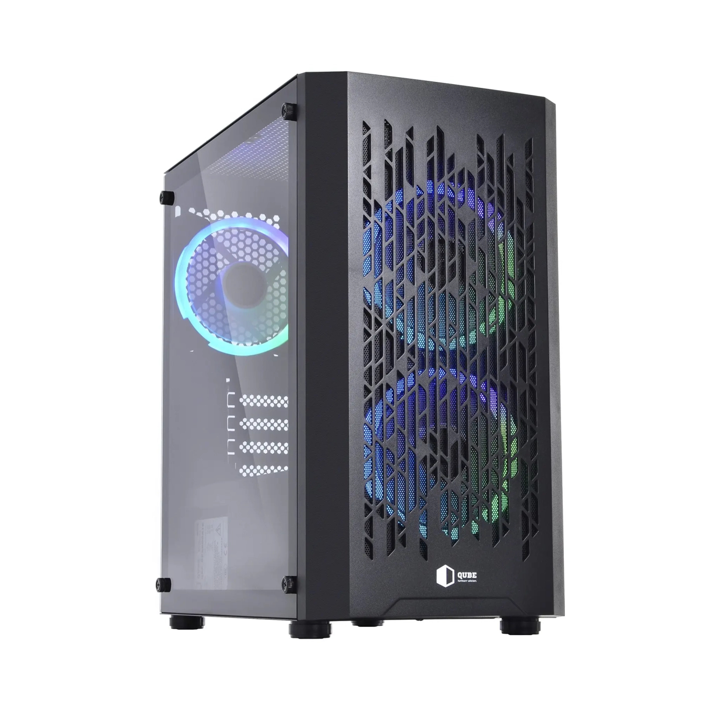 Obudowa QUBE BLOCK 500W Black (BLOCK_F5MU3) cena - zdjęcie 0