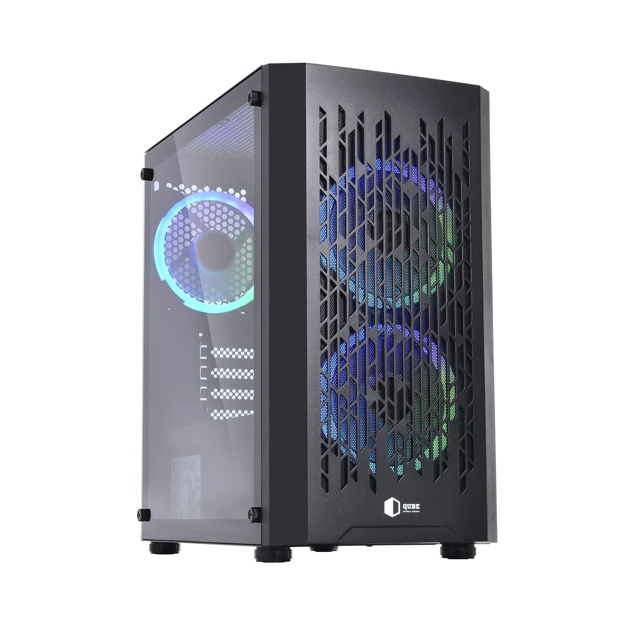 Obudowa QUBE BLOCK 500W Black (BLOCK_F5MU3) cena - zdjęcie 0