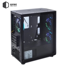 Obudowa QUBE BLOCK 500W Black (BLOCK_F5MU3) cena - zdjęcie 1