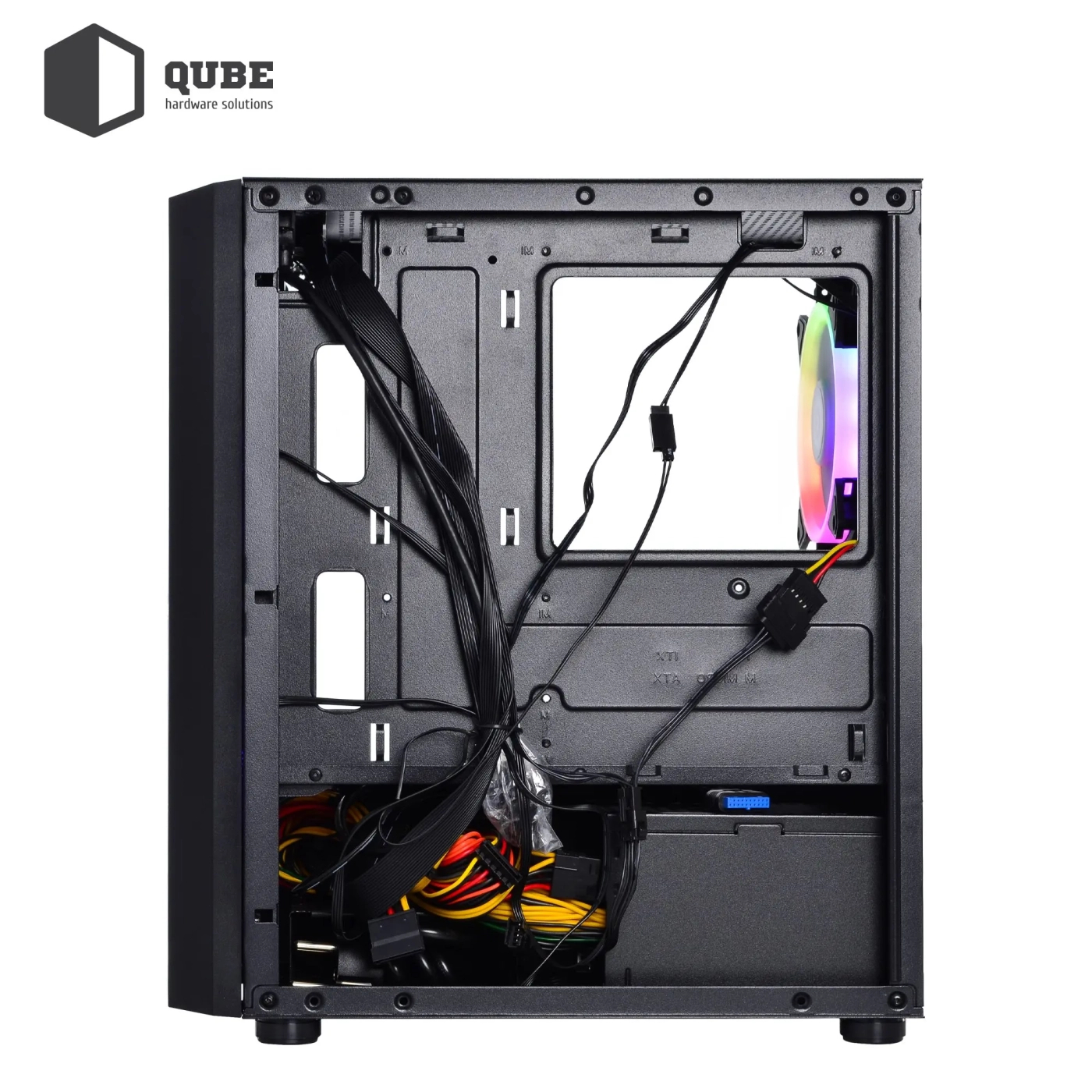 Obudowa QUBE BLOCK 500W Black (BLOCK_F5MU3) cena - zdjęcie 2