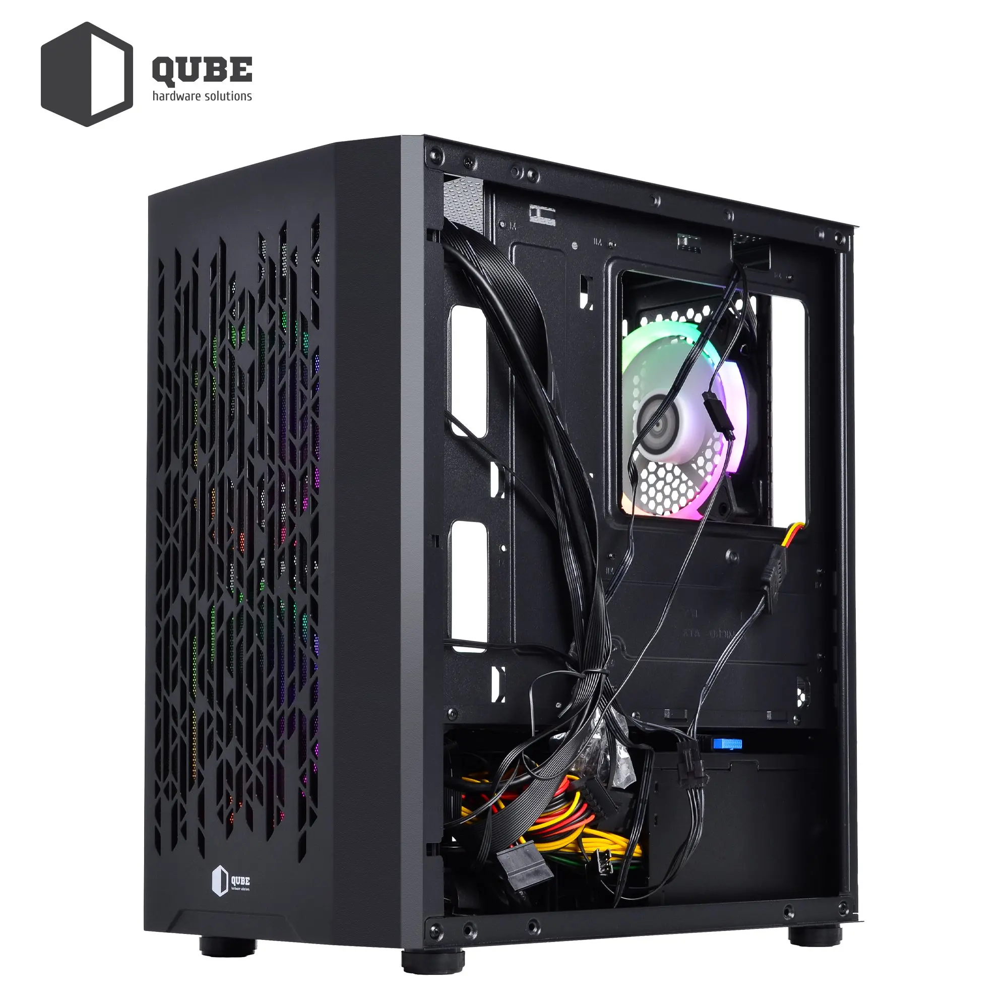 Obudowa QUBE BLOCK 500W Black (BLOCK_F5MU3) cena - zdjęcie 3