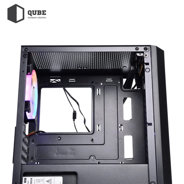 Obudowa QUBE BLOCK 500W Black (BLOCK_F5MU3) cena - zdjęcie 4