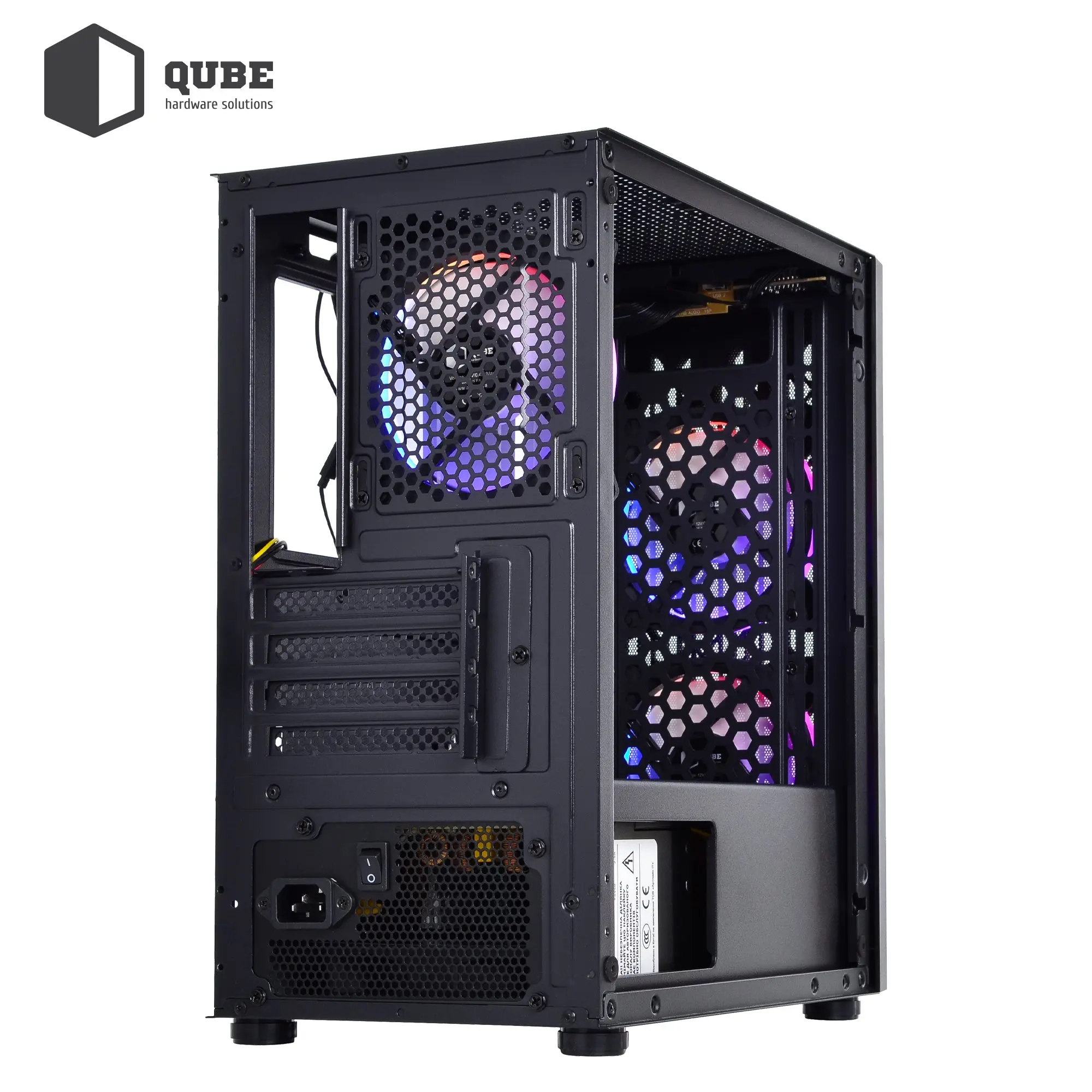 Obudowa QUBE BLOCK 500W Black (BLOCK_F5MU3) cena - zdjęcie 5