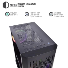 Obudowa QUBE BLOCK 500W Black (BLOCK_F5MU3) cena - zdjęcie 8