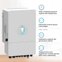 Falownik hybrydowy DEYE SUN-12K-SG04LP3-EU cena - zdjęcie 2