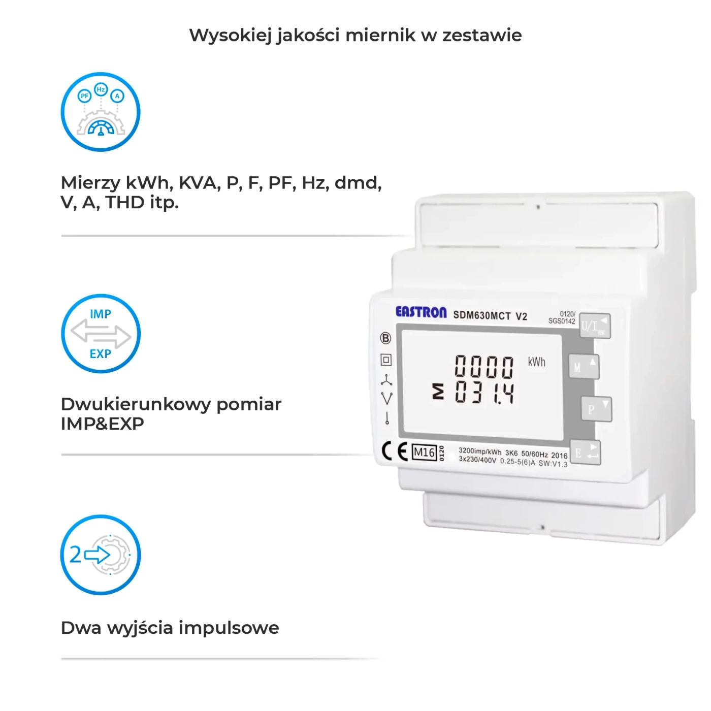 Falownik hybrydowy DEYE SUN-8K-SG01LP1 cena - zdjęcie 5